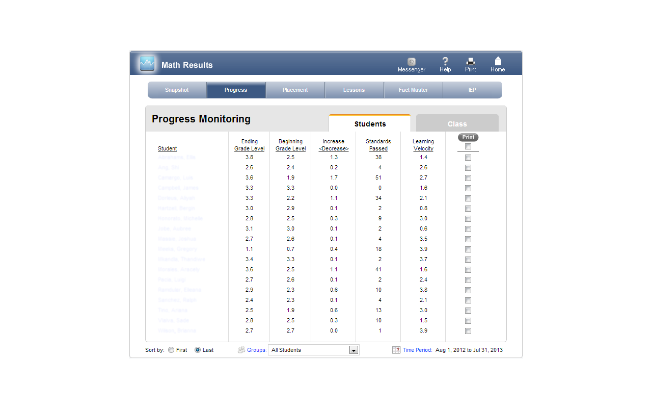 Mobymax math and reading content classconnect
